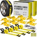 ATV & UTV Wheel Chock Tie Down Kit