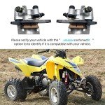 M MATI Front Left Right Brake Calipers for Suzuki Eiger 400 500 Ozark 250 Quadsport 250 400 Vinson 500 LTA 400 500 LTF 250 400 LTZ 250 400 59300-38F30-999 59100-38F30-999