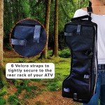 Universal Insulated ATV Rear Cargo Bag - Black