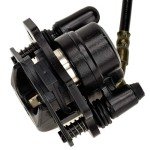 HIAORS Left Hydraulic Brake Master Cylinder Caliper for Taotao Sunl Roketa Nst 50cc 70cc 90cc 110cc 125cc Peace Eagle Cool Sports ATV Quad Parts