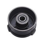 KONKENIE Left & Right Brake Drum Assembly Front Brake Drum Housing Wheel Hub with Brake Fit For 50cc 70cc 90cc 110cc 125cc ATV Quad 4 Wheeler Go Kart Dune Buggy