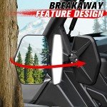 Can-Am Defender Rear View & Side Mirrors Kit