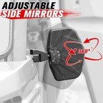 Can-Am Defender Rear View & Side Mirrors Kit
