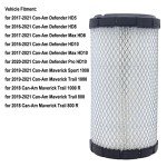 Woopeey Air Filter for Can-Am Defender & Maverick