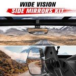 Can-Am Defender Rear View & Side Mirrors Kit