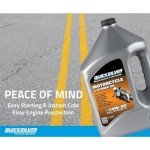 Quicksilver 10W-40 Synthetic Motorcycle Oil, 1 Gallon