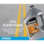 Quicksilver 10W-40 Synthetic Motorcycle Oil, 1 Gallon