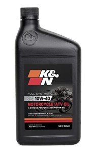 K&N 10W-40 Synthetic Oil for ATVs