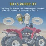 Rear Drive Prop Shaft Bolt Set for Can-Am ATVs