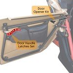 Wsays X3 Red Door Handle Latch Kit for Maverick X3