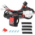 LED Light Bar Wiring Harness with Handlebar Switch