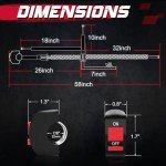 LED Light Bar Wiring Harness with Handlebar Switch