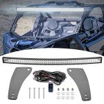 XJMOTO 50'' Curved LED Light Bar Set