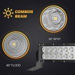 XJMOTO 50'' Curved LED Light Bar Set