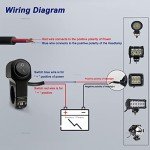 ATV Waterproof Aluminum Alloy Toggle Light Switch