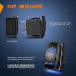 Nilight LED Rocker Switch for ATVs and Vehicles