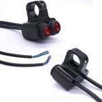 7/8" Waterproof ATV Handlebar Push Button Switch
