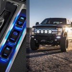 Nilight LED Rocker Switch for ATVs and Vehicles