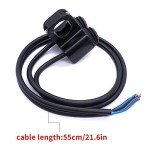 7/8" Waterproof ATV Handlebar Push Button Switch