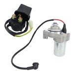 3-Bolt Starter Motor & Solenoid for ATVs
