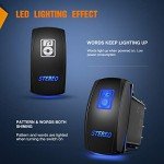 Nilight LED Rocker Switch with Jumper Wires