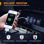 Dual USB Fast Charger for Rocker Switch Panels