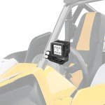 XJMOTO LED Light Mounting Brackets for Yamaha YXZ