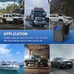 Dual Blue LED Rocker Switch Set for ATV/UTV