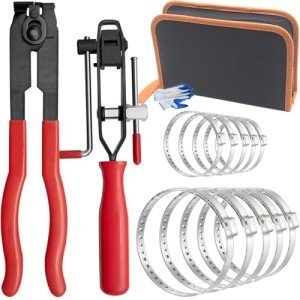 CV Joint Boot Clamp Pliers with 10 Crimp Bands