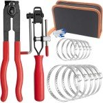 CV Joint Boot Clamp Pliers with 10 Crimp Bands