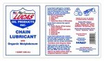 Lucas Oil Chain Lubricant with Molybdenum - 1 Quart