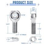 SPARKWHIZ Heim Joint Rod End Kit - Set of 2