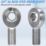 3/4" Heim Joint Rod End Bearing Kit - 2 Pack