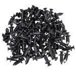 50 Pcs 8mm ATV Fender Push Retainer Clips
