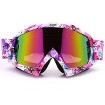 Adult ATV and Motocross Anti-Fog Goggles
