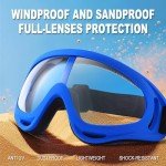 10-Piece Dirt Bike Goggles and Face Mask Set