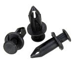 50 Pcs 8mm ATV Fender Push Retainer Clips