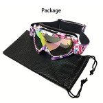 Adult ATV and Motocross Anti-Fog Goggles