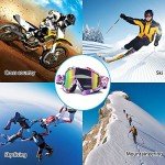 Adult ATV and Motocross Anti-Fog Goggles