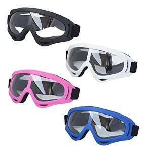 ATV Motorcycle Goggles - 4 Pack UV Protection