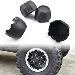 Kawasaki Teryx Black Wheel Hub Caps (4PCS)