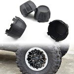 Kawasaki Teryx Black Wheel Hub Caps (4PCS)