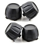 Kawasaki Teryx Black Wheel Hub Caps (4PCS)