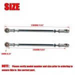 PRO BAT 2Pcs 11" Tie Rod End Steering Kit