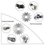 RUTU 428 Front Sprocket Kit for ATVs and Bikes