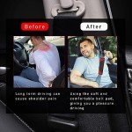 Ziciner Carbon Fiber Seat Belt Shoulder Pads - 2 Pack