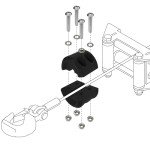 Rubber Winch Stopper for ATVs and UTVs
