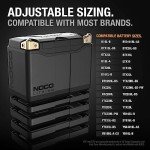 NOCO Lithium NLP20, Group 20, 600A Lithium LiFePO4 Motorcycle Battery, 12V 7Ah ATV, UTV, Jet Ski, 4 Wheeler, Quad, Riding Lawn Mower, Tractor, Scooter, PWC, Seadoo, Polaris and Generator Battery
