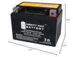 Mighty Max Battery YTX4L-BS SLA Replaces ATV TaoTao Cheetah TForce ATA 110cc ATA Series Brand Product