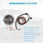 FIWARY Flywheel Kit for Arctic Cat 400 ATV